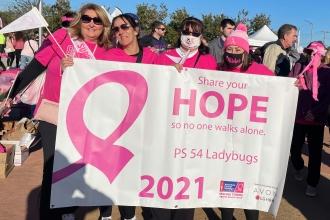 Making Strides Against Breast Cancer walks 2021